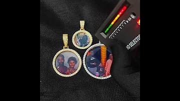 Picture Necklace Personalized Photo Pendant For Men Customized 18K Gold Dog Tag Jewelry Giftideas 