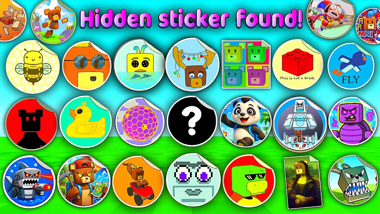 NEW EPISODE: Finding ALL Hidden Bear STICKERS Multiplayer Update Super Bear Adventure