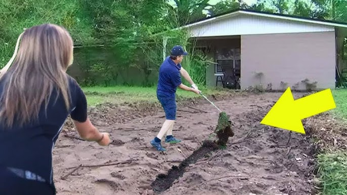 Fed Up Woman Sets A Trap For Neighbor Who Trespasses Her Yard Daily -  YouTube