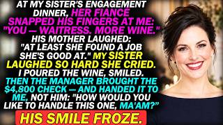 My Sister's Fiancé Called Me Waitress At Their Engagement Dinner—He Didn't Know I Own The Place