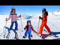 Diana and Roma Go on Ski Vacation in the French Alps - Family Fun Trip