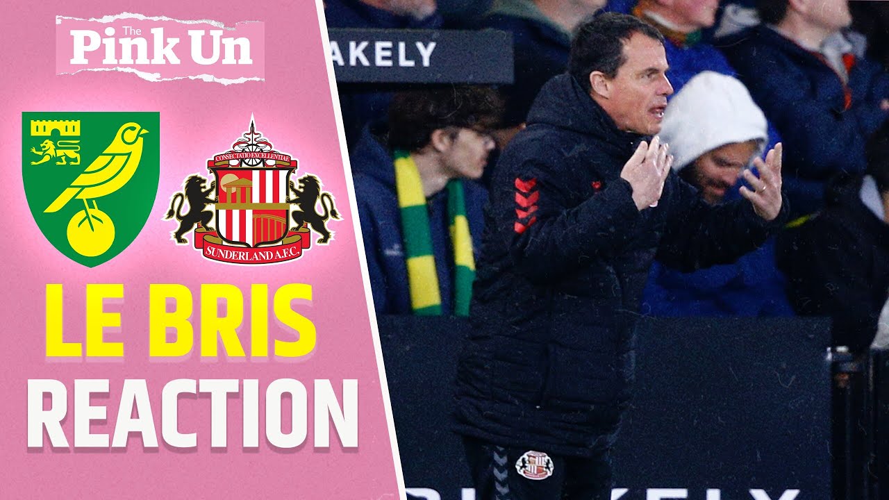 Regis Le Bris Reaction | Norwich City 0-0 Sunderland | The Pink Un ...