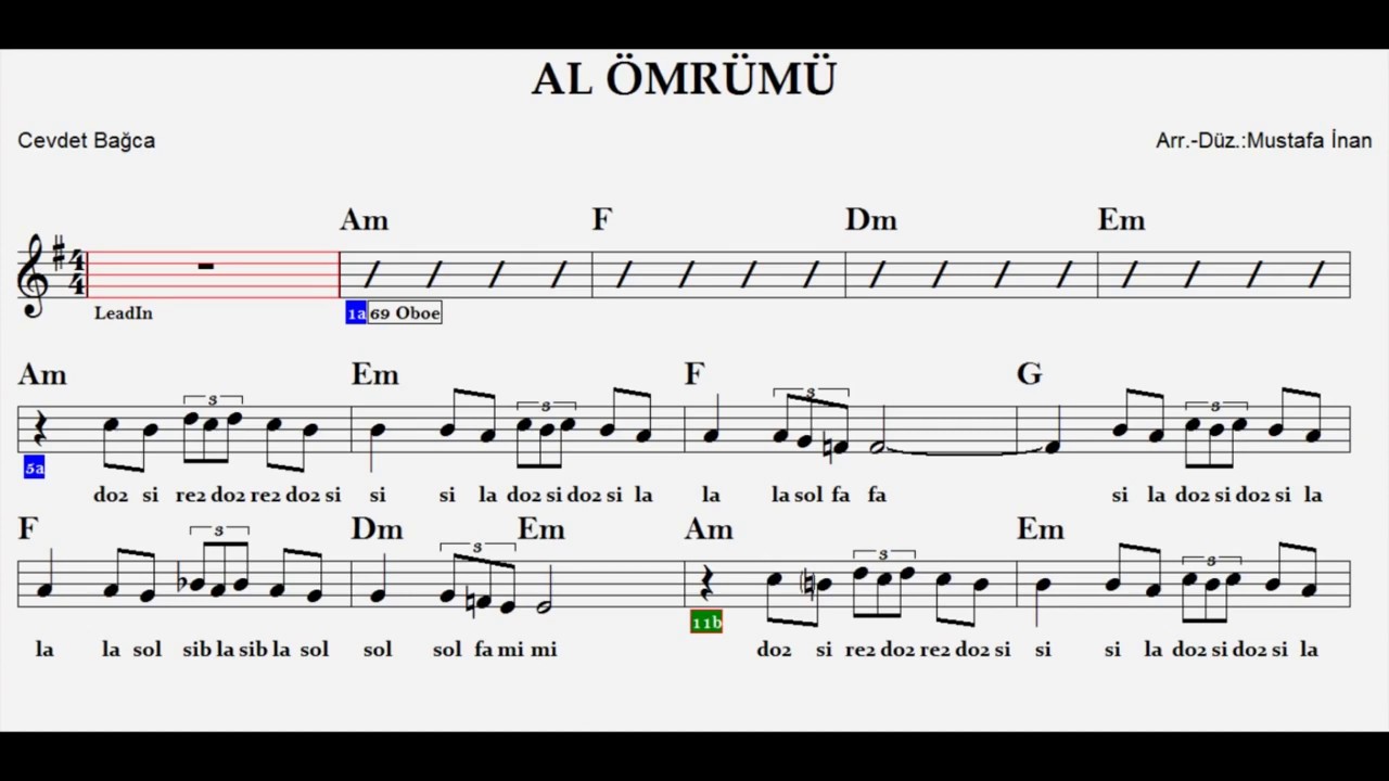 Al Omrumu Em Guitar Flute Oboe Keyboard Violin Ney Melodica Baglama Saz Youtube