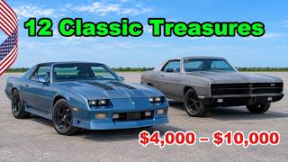 12 Shockingly Cheap Classic Cars You Can Actually Buy Right Now — $4K–$10K