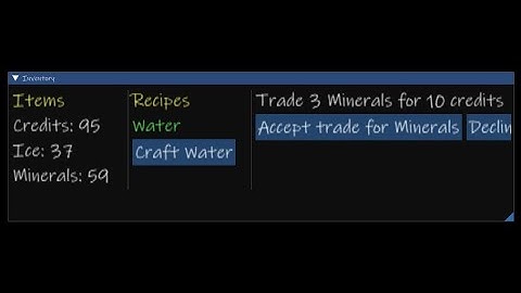 adding crafting items, recipes and trades! | C++ OpenGL ImGUI | codinGame