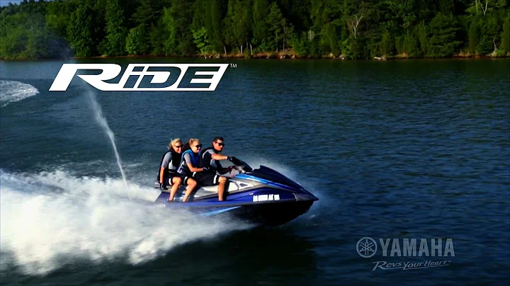Yamaha Waverunners featuring RIDE technology 30 se...