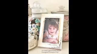 DIY shaker photo frame
