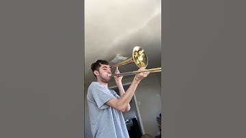 C Major scale on trombone #trombone