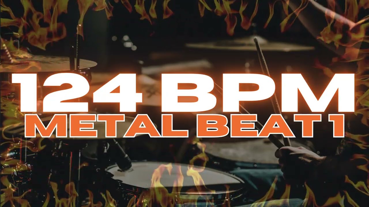 124 BPM - Metal Drum Beat - Loop 1