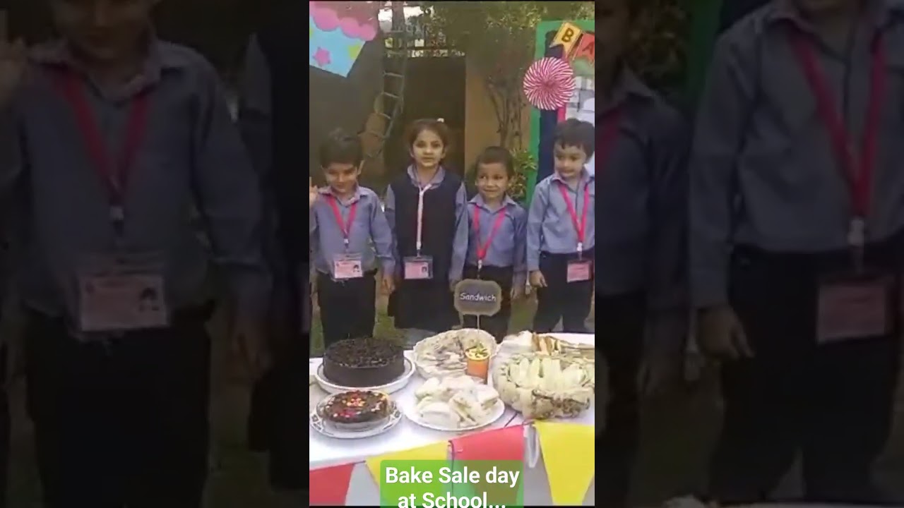 "Bake Sale Extravaganza at  PAF school🍪🍰 | Delicious Treats Galore! 