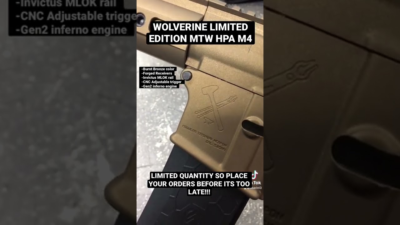 Wolverine MTW Limited Edition HPA M4 