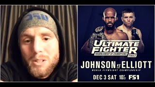 Tim Elliott Q&A Highlights: talks fighting Demetrious Johnson, Weight Cut, Favourite UFC Fighter
