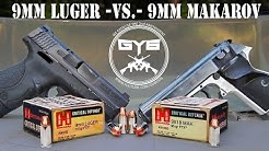 9mm Makarov - VS - 9mm Luger