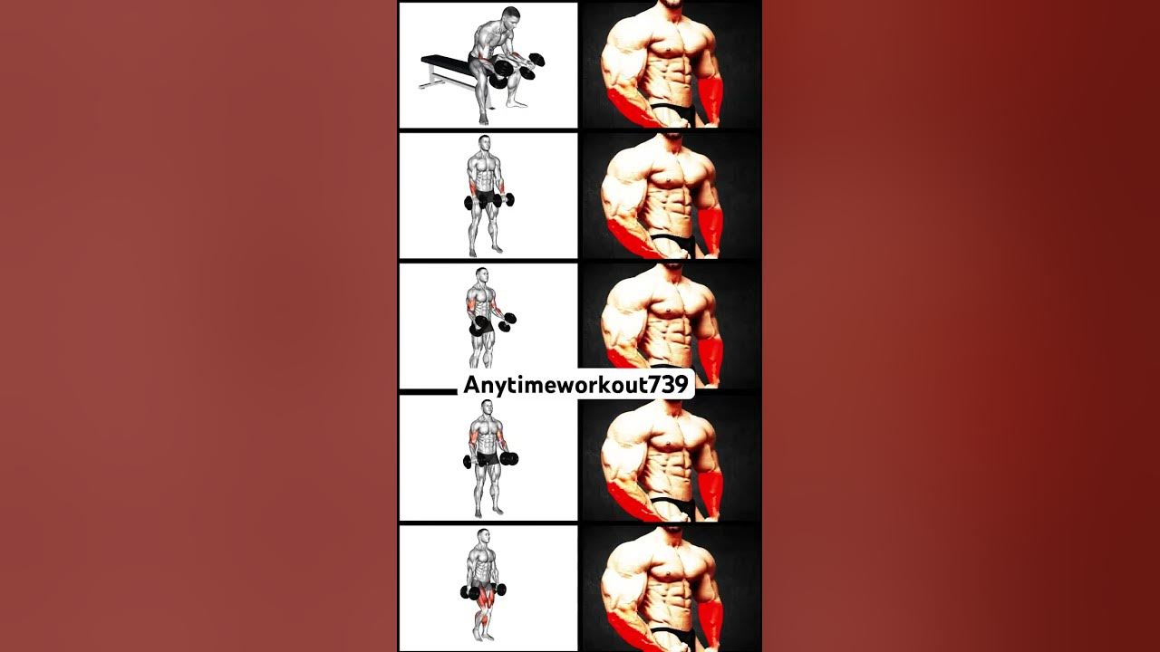 Best Dumbbell Forearm Workout for massive Gains! #shorts#gym#motivation#viral#ytshort
