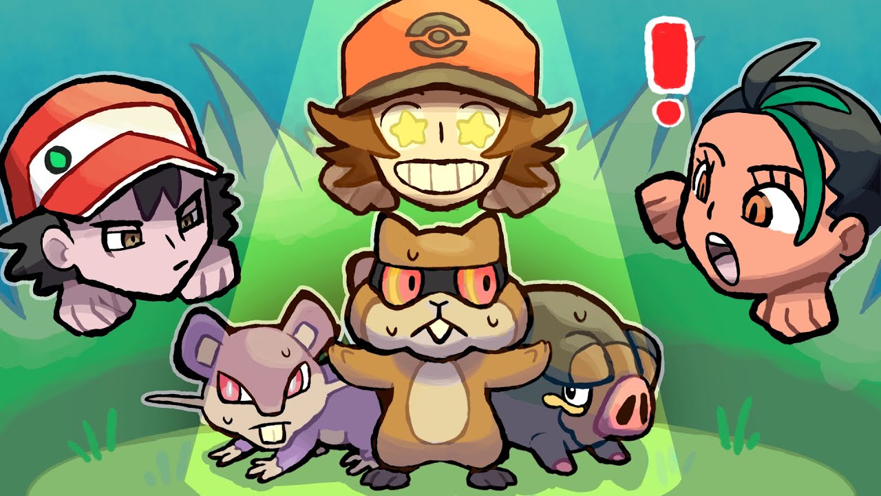 ¿Qué tan RÁPIDO Puedes CAPTURAR un Roedor en Cada Juego de Pokémon?