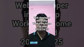 Web Developer Internship 2025  Work From Home | ₹15,000 Stipend | UM IT Solutions Hiring Now