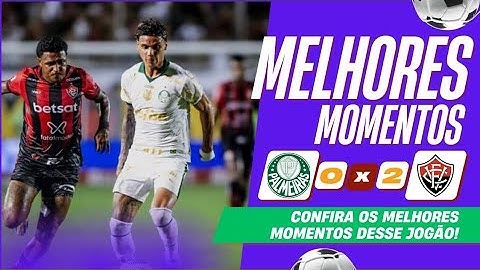 PALMEIRAS 0 X 2 VITÓRIA  | MELHORES  MOMENTOS | 20° RODADA BRASILEIRÃO 2024 - FutTv