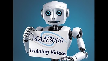 Man3000 Training - Scheduling reports