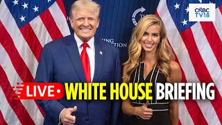 LIVE: New Press Secretary Katie Zacharia Holds Her FIRST White House Press Briefing | Trump | N18G