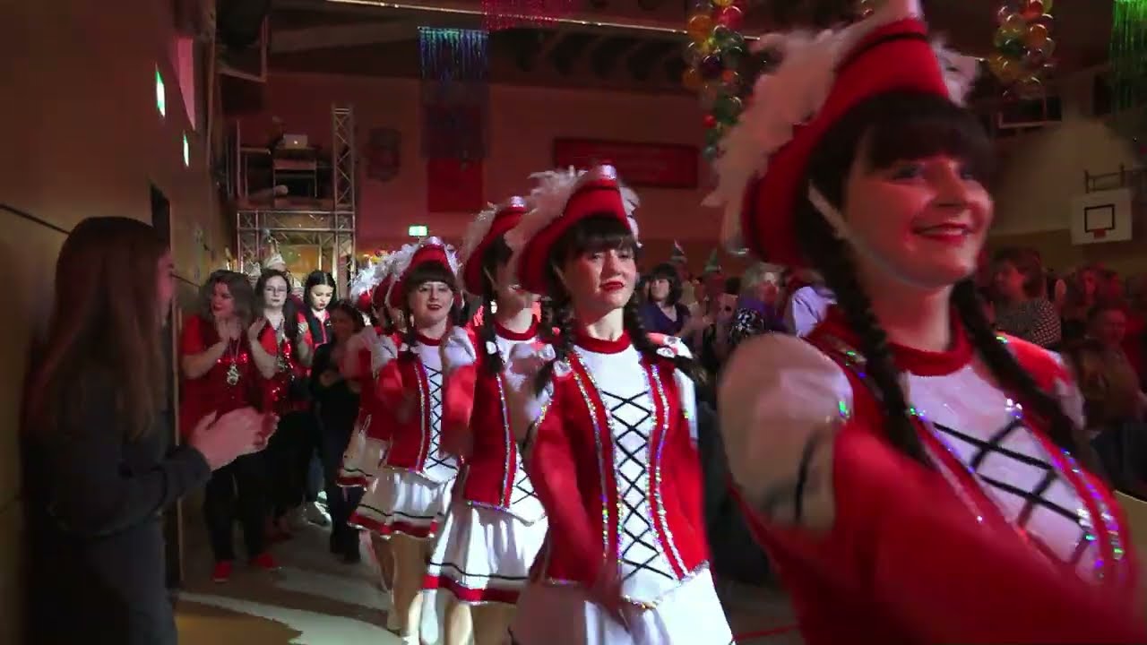 Prinzengarde 2025 der Mönchswaldfüchse Mitteleschenbach