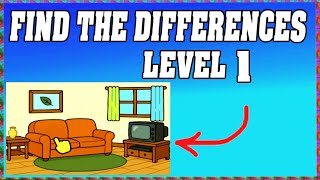 LEVEL 1 FIND THE DIFFERENCES Roblox Walkthrough [Full Guide in English] 🔎