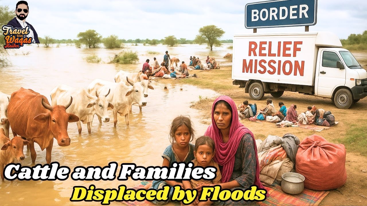 Cattle and Families Displaced by Floods – Relief Mission at the Border ...