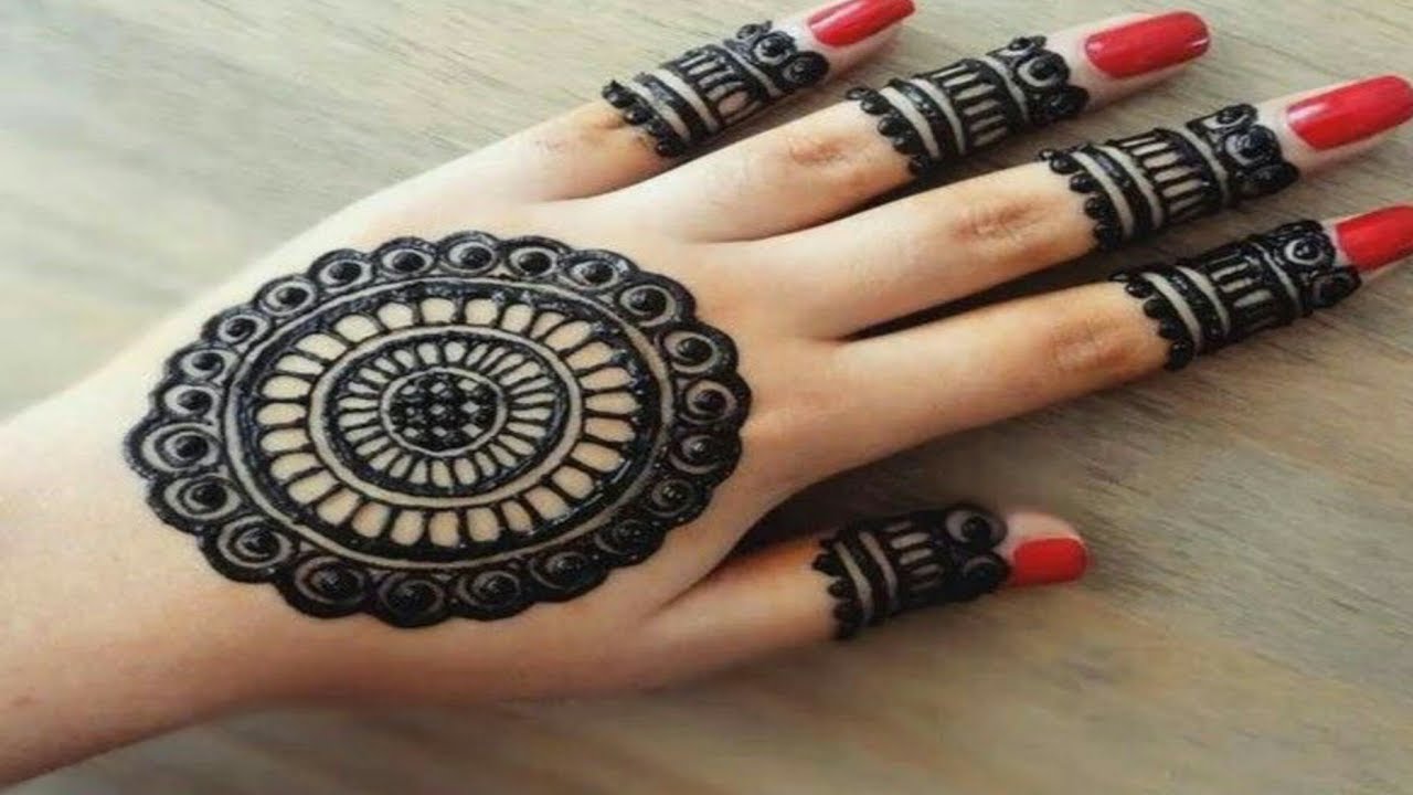 Beautiful mehndi design for back hand | mandala mehndi designs 2019 ...