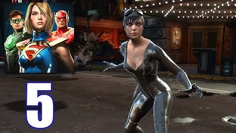 Injustice 2 Mobile - Part 5 CAT-ASTROPHE [iOS Gameplay, Walkthrough]