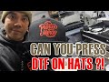 Dtf on hats  lets give it a try s10vlog 21