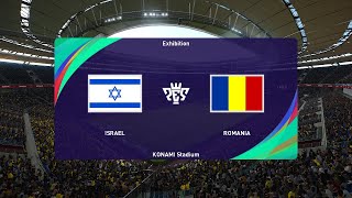 Israel U19 vs Romania U19 (10/09/2023) U19 Friendly PES 2021