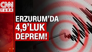 AFAD duyurdu! Erzurum'un Çat ilçesinde 4,9 büyüklüğünde deprem!