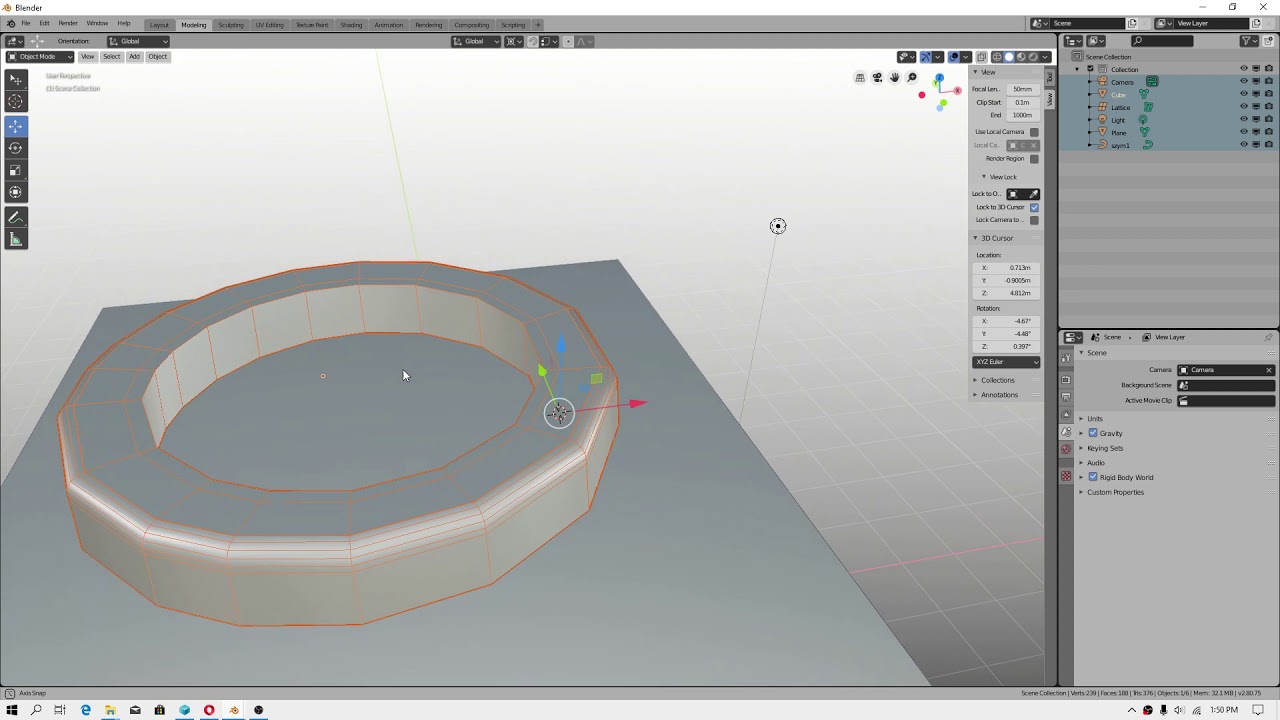 Blender 2.80 RC3 - how to fix jumping viewport error - tutorial EN