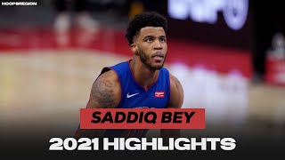 Best Of Saddiq Bey - 2021 Pistons Highlights