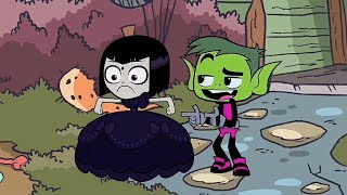 Beast Boy & Raven Celebrate Their Birthday In Azarath | Teen Titans Go! | BBREADAY