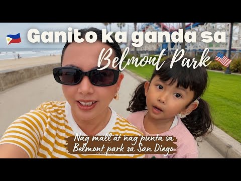 Life in USA 🇺🇸: Nag punta sa Belmont Park sa San Diego at Nag Mall | Filipino life in USA