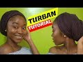 How to low bun turban with layers step by step