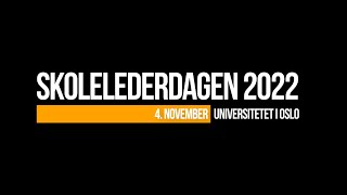 Skolelederdagen 2022
