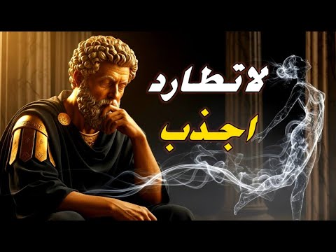 لا تطارد اجذب قوة الصمت والهدوء تجذب كل شيء إليك الفلسفة الرواقية