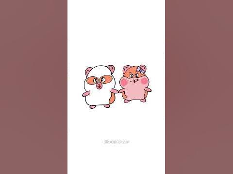 Dance baby😍#guineapig #comicart #cartoon #drawing #cute #loveislove #