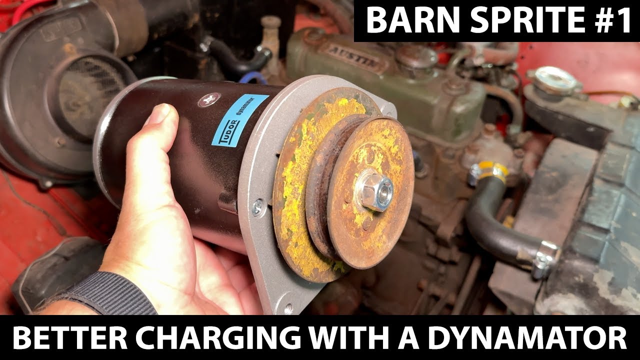 Replacing the Old Generator with a Dynamator Alternator - YouTube