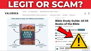 Valorrea Bible Study Guide Review - Is Valorrea Bible Legit or a Scam Update