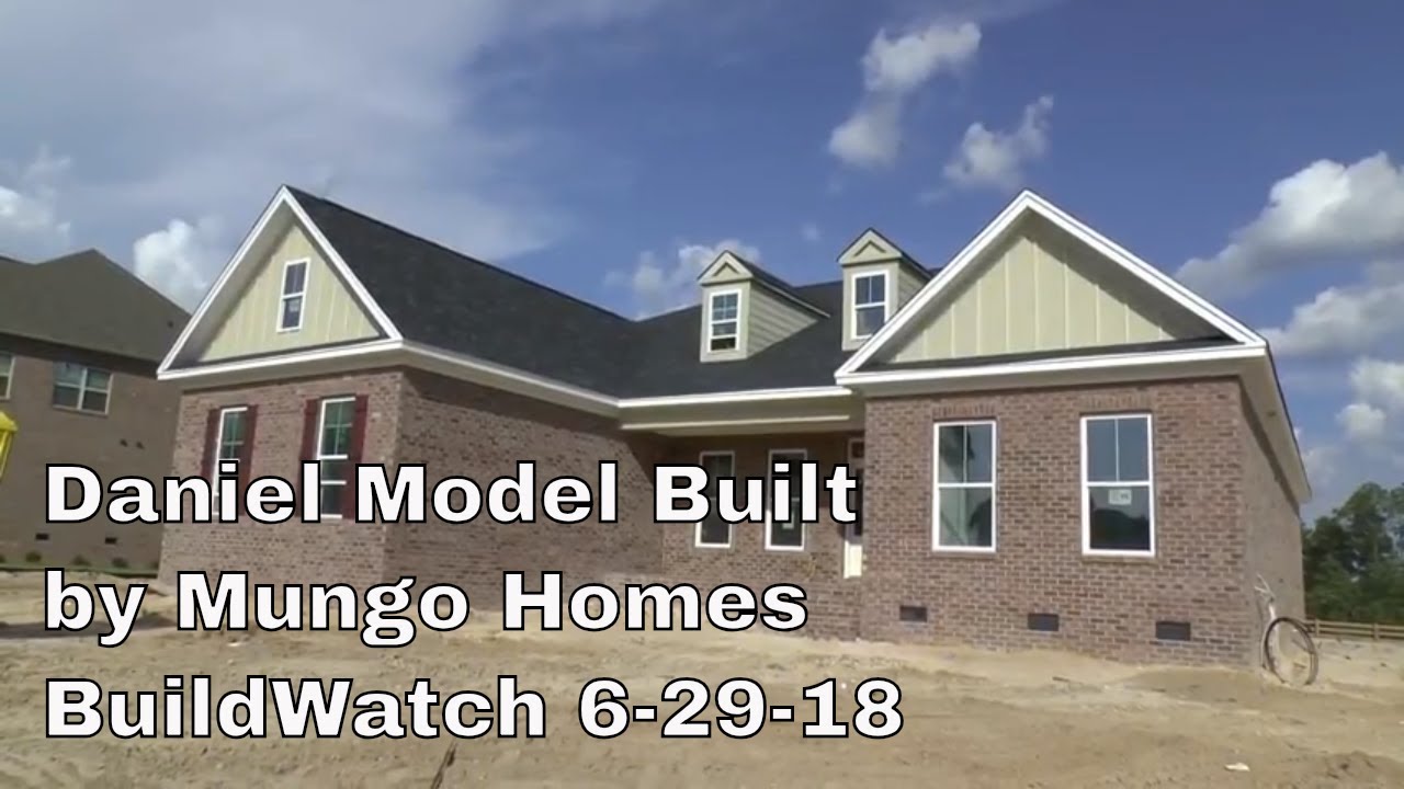 Daniel Model by Mungo Homes Woodcreek Farms Elgin SC BuildWatch