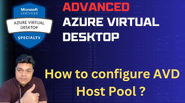 Advanced AVD Class ! How to configure AVD Host Pool Step by step Guide ! Types of AVD Host Pool !