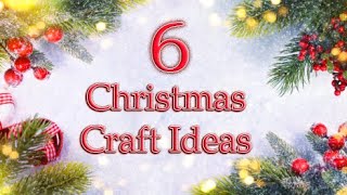 ❄️  6 Ideas Christmas Decorations 🎅 Christmas Crafts 2023