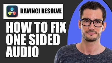 How To Fix Davinci Resolve Audio On One Side Only Mono To Stereo
