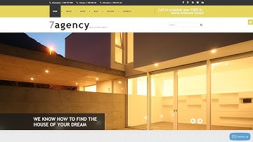 7agency - Real Estate Agency Modern Joomla Template by RockThemes - 59092