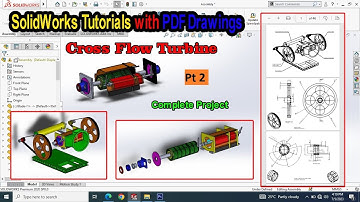 Cross Flow Turbine Complete Project SolidWorks Turorial Series Pt 2