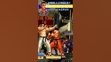 KOF 96 GORO DAIMON MAXIMUM POWER MOVES #Shorts