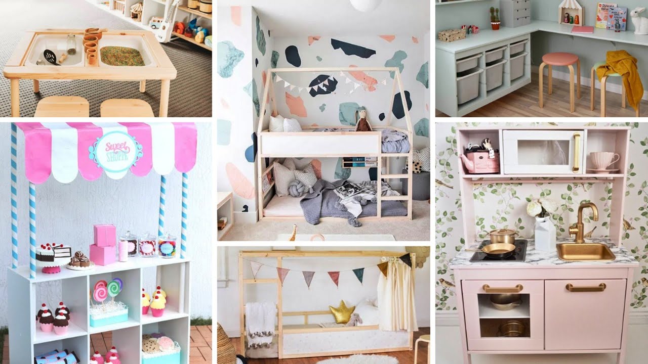 17 Fun IKEA Kids Room Ideas - YouTube