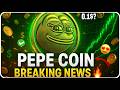 Pepe Coin New Lastest Update 🫡 Pepe Crypto  Coin News - Pepe Coin Latest Update 🎯 #pepe